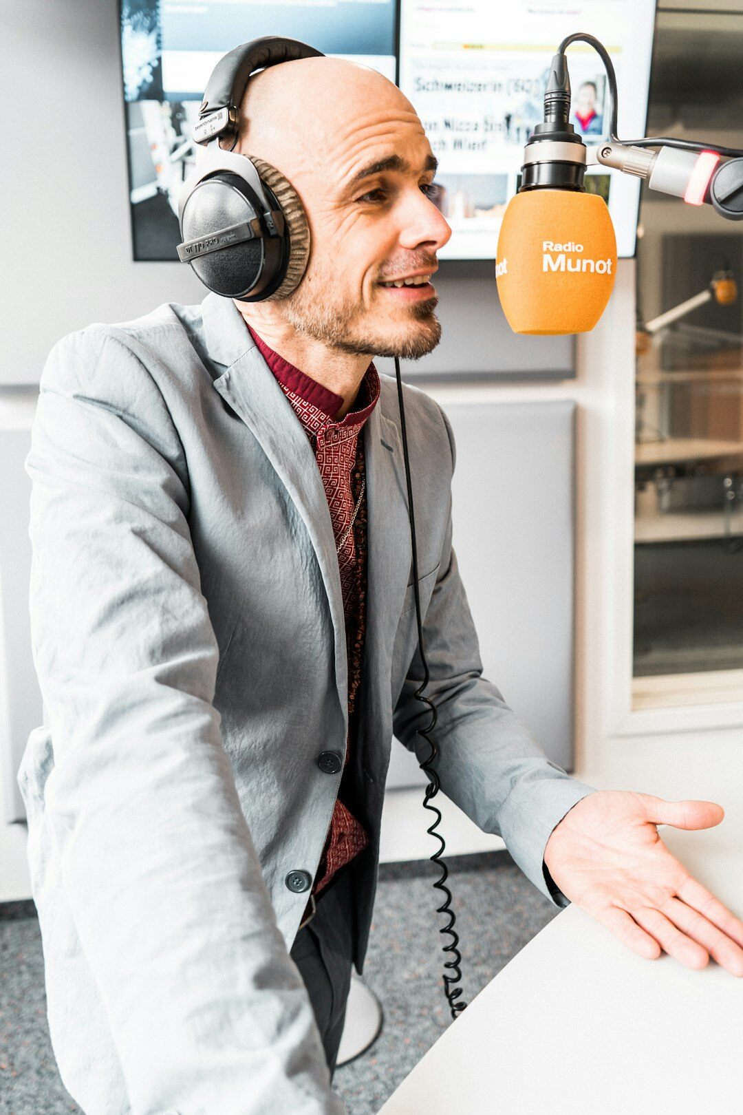 Studio portrait of a live broadcast planning specialist